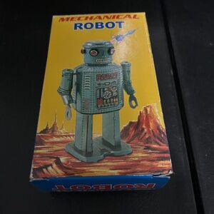 Vintage Robot metal toy